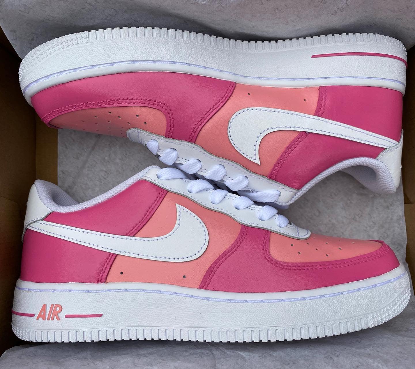 Custom Air Force 1 Pink