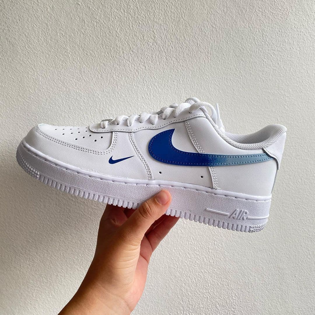 Custom Air Force 1 Blue gradient