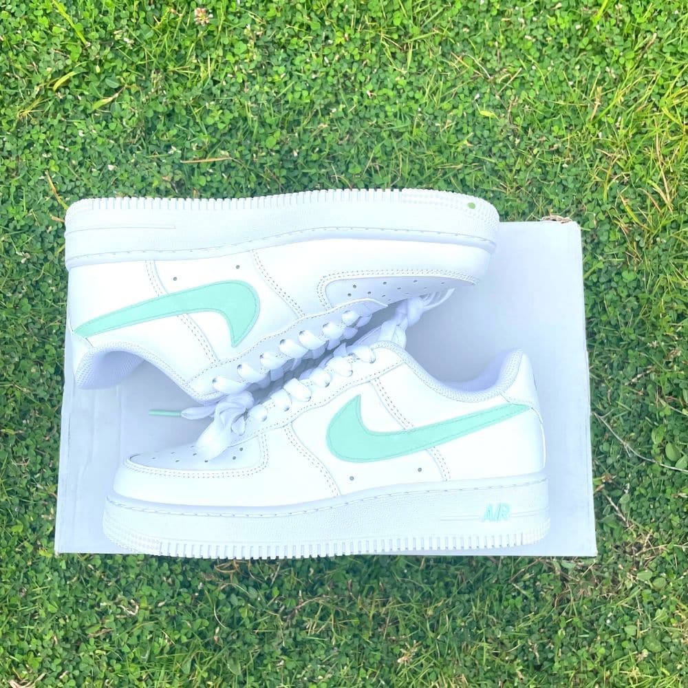 Custom Air Force 1 X Green Colour
