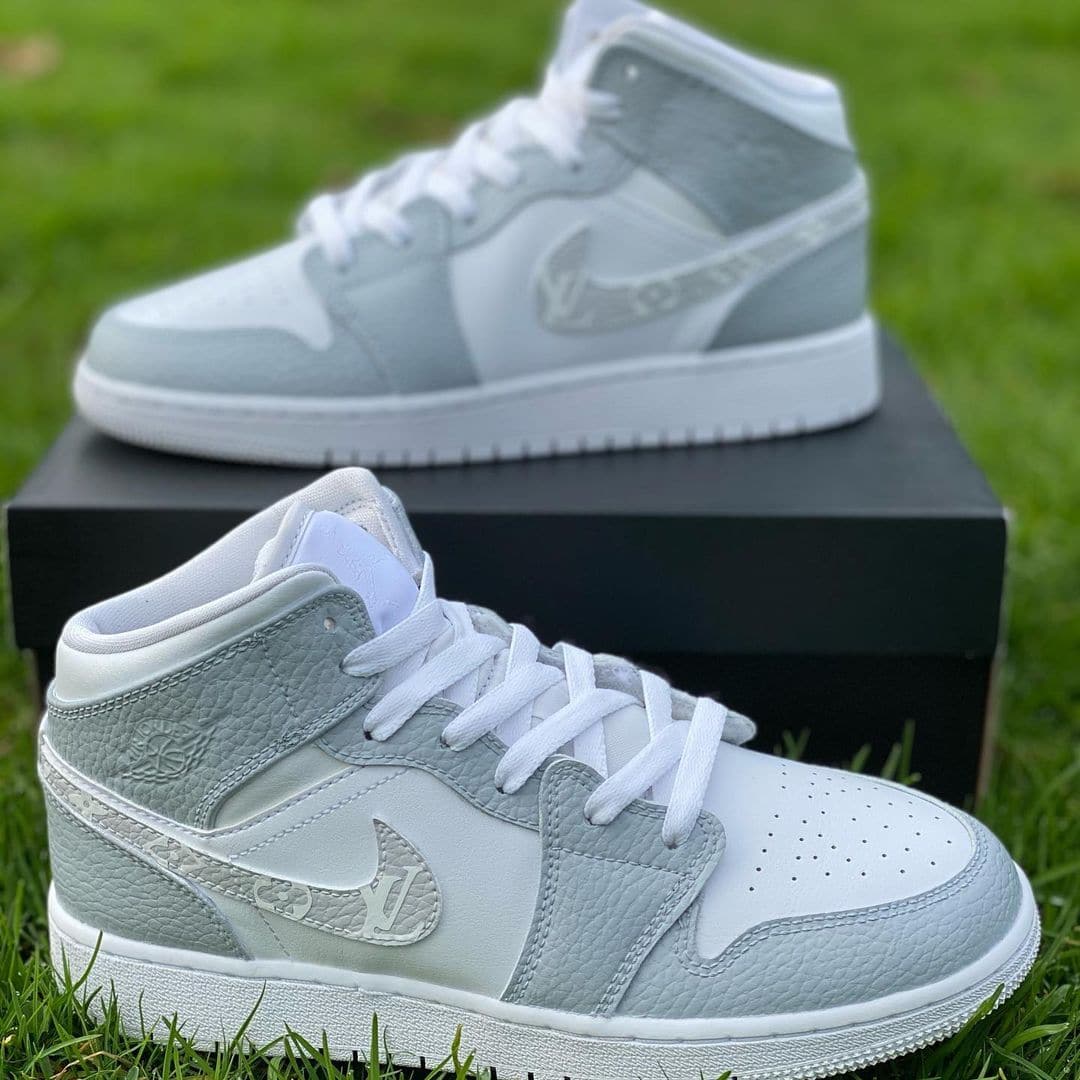 Custom LV Air Jordan 1’s