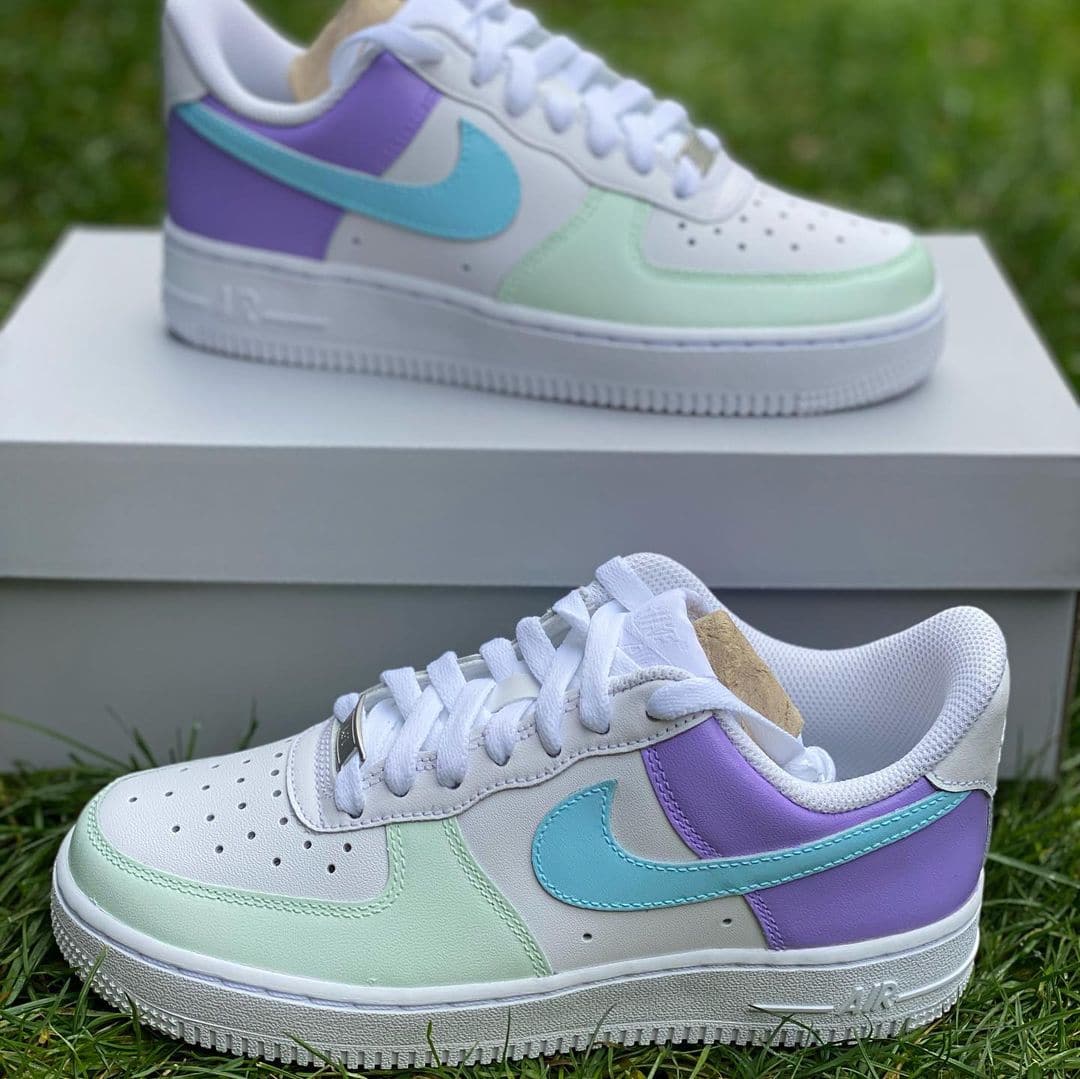 Basic Color Custom Air Force 1’s