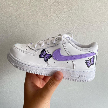 Custom Air Force 1 little butterfly
