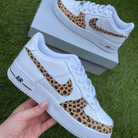 Custom Air Force 1 Leopard print