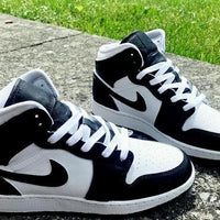 Custom Air Jordan 1 Black & White