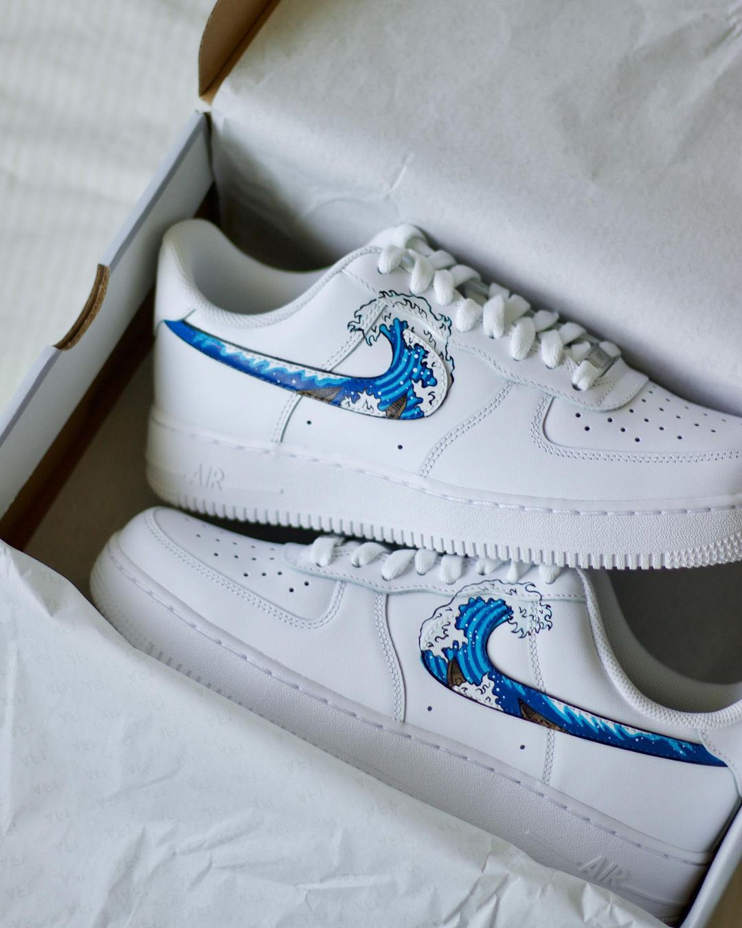 CUSTOM AIR FORCE 1 WAVE KANAGAWA