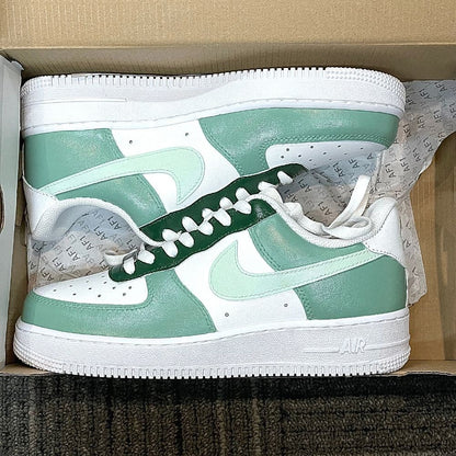 Custom Air Force 1 X olive green