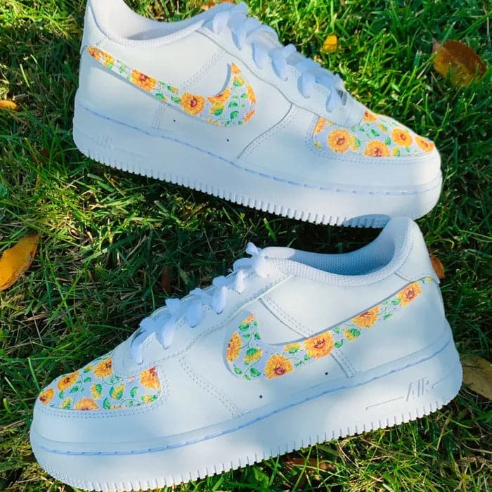 Vintage Sunflower Air Force 1