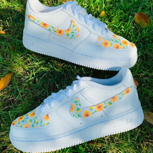 Vintage Sunflower Air Force 1