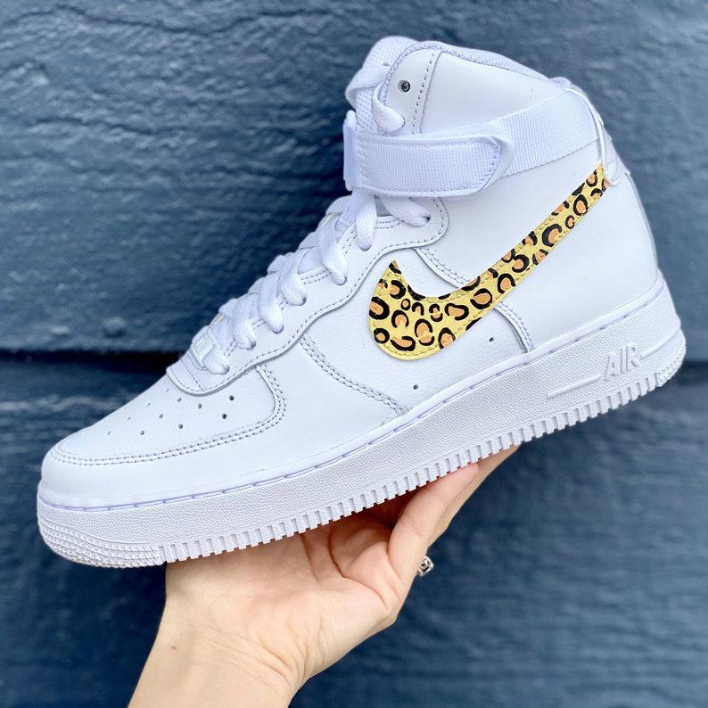 Cheetah Print Custom Air Force 1 Mid