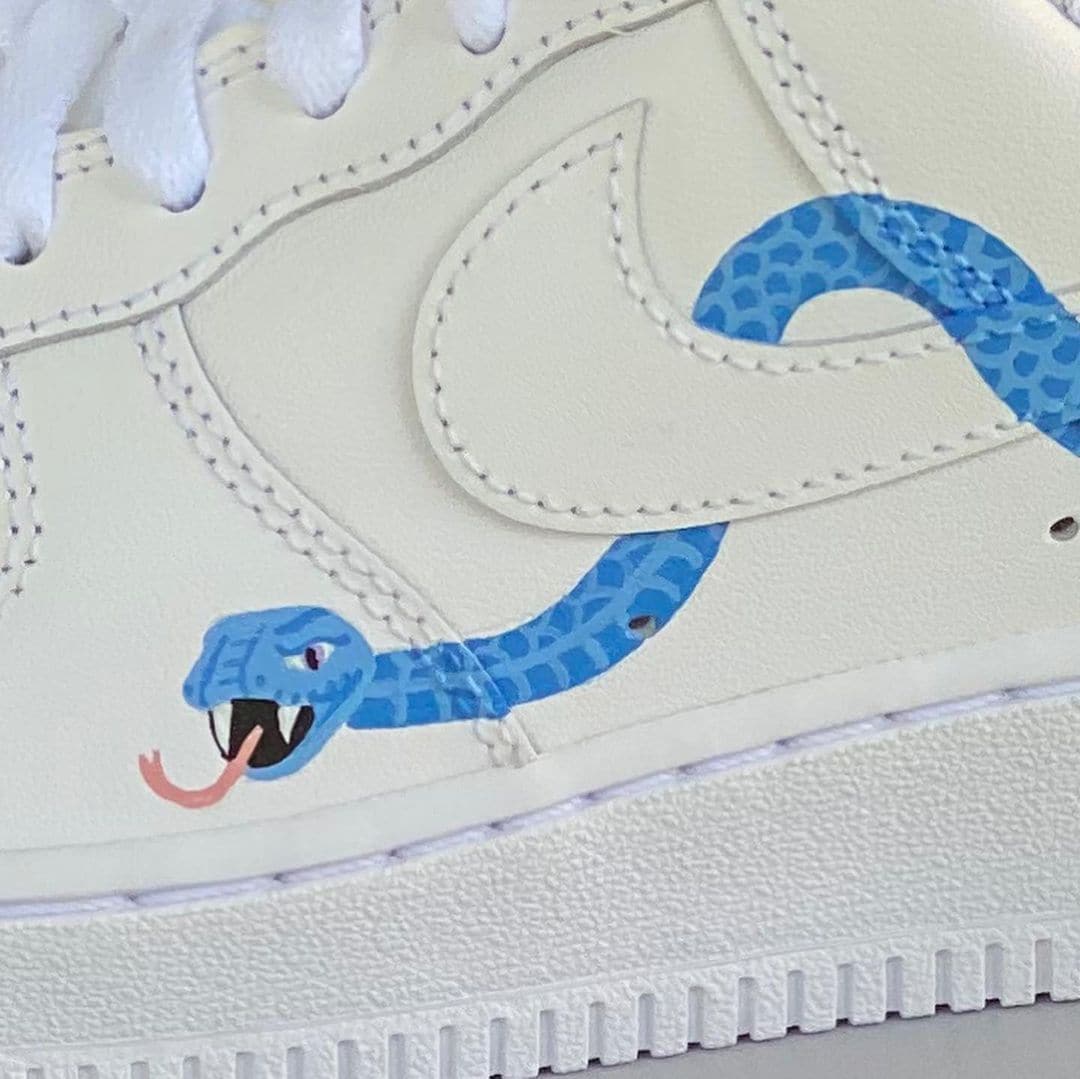 Snake Custom AF1’s