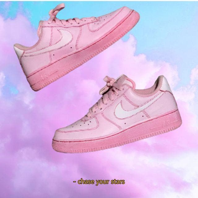 Cloudy Pink Air Force 1’s