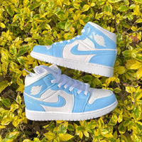 custom air jordan 1 baby blue