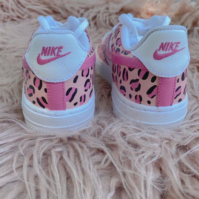 Pink Cheetah AF1’s