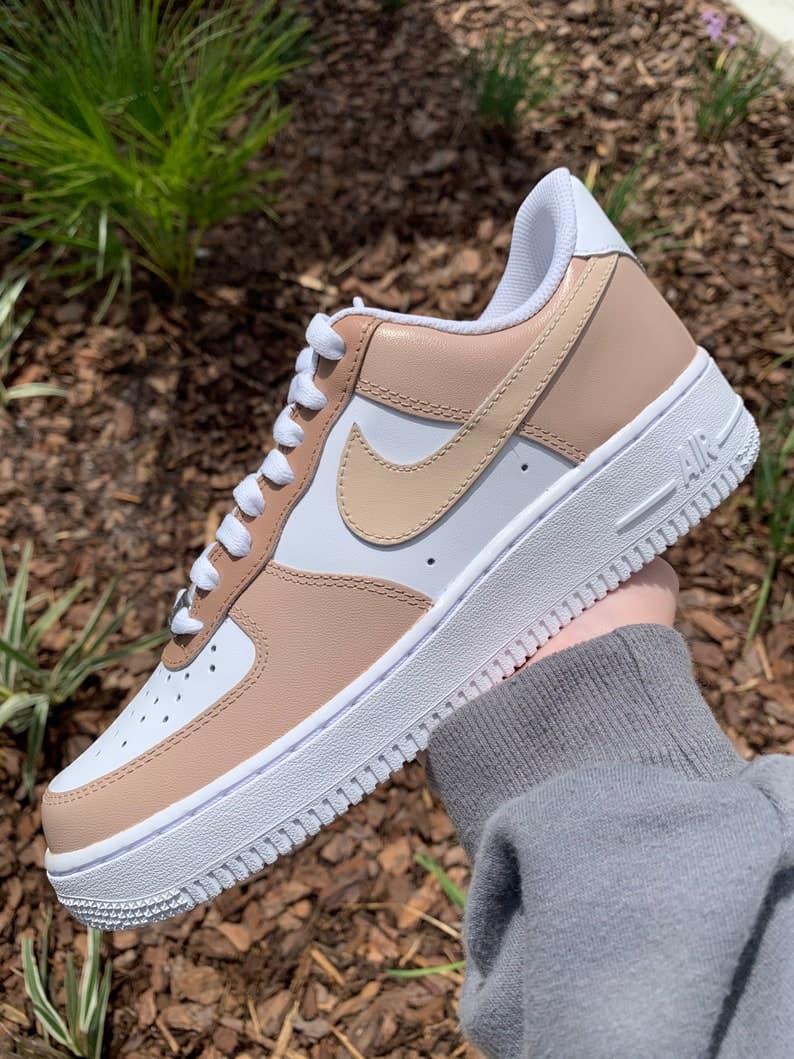 Brown Custom Air Force 1