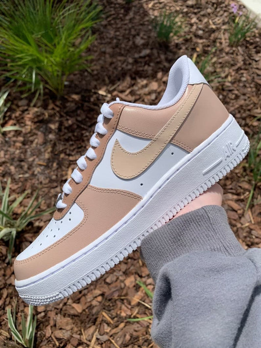 Brown Custom Air Force 1