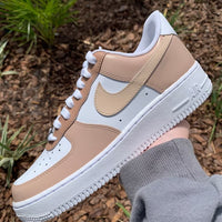 Brown Custom Air Force 1