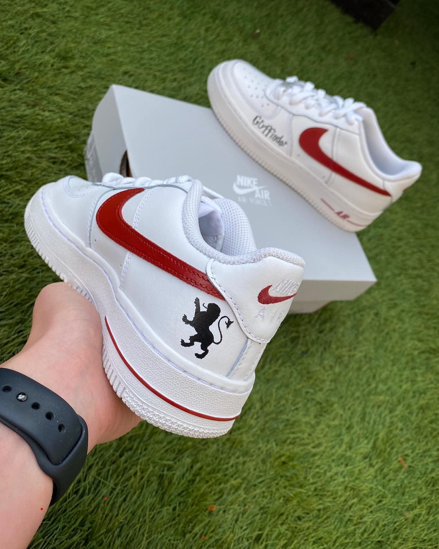 Custom Air Force 1 Red