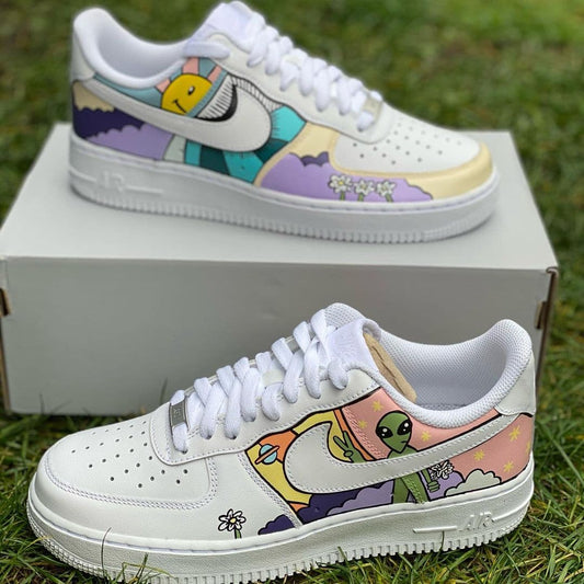Cartoon Custom Air Force 1’s