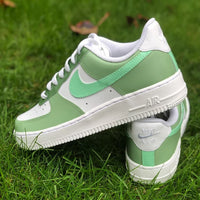 Green Custom Air Force 1's