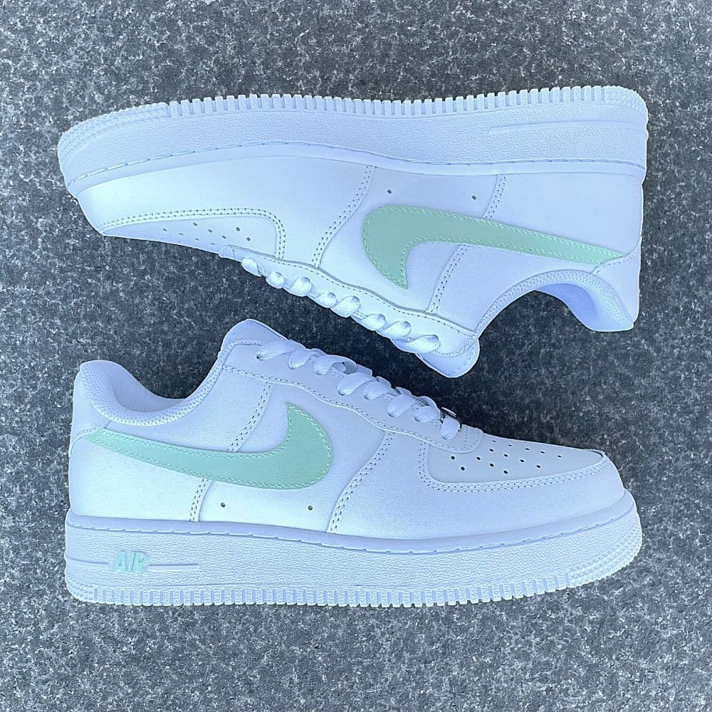 Custom Air Force 1 X Green Colour