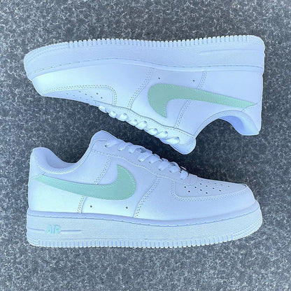 Custom Air Force 1 X Green Colour
