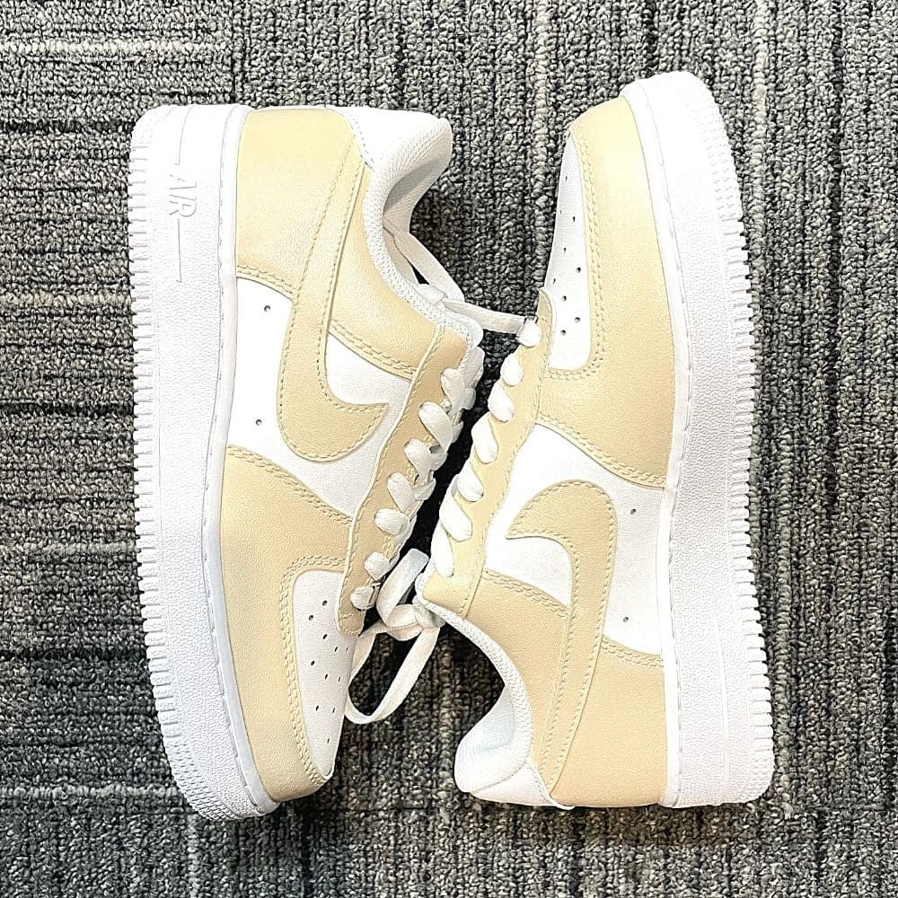 Custom Air Force 1 X Beige