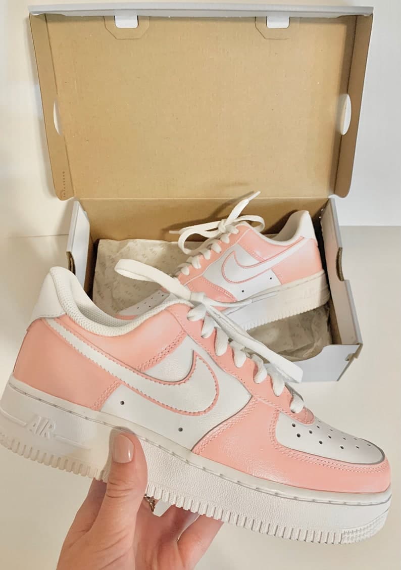 Pink Custom Air Force 1