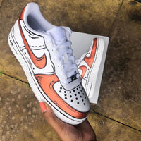 Custom Air Force 1 Cartoon Rose Gold