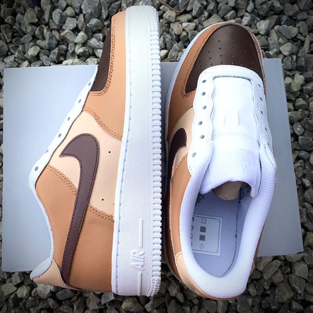 Custom Air Force 1 Brown