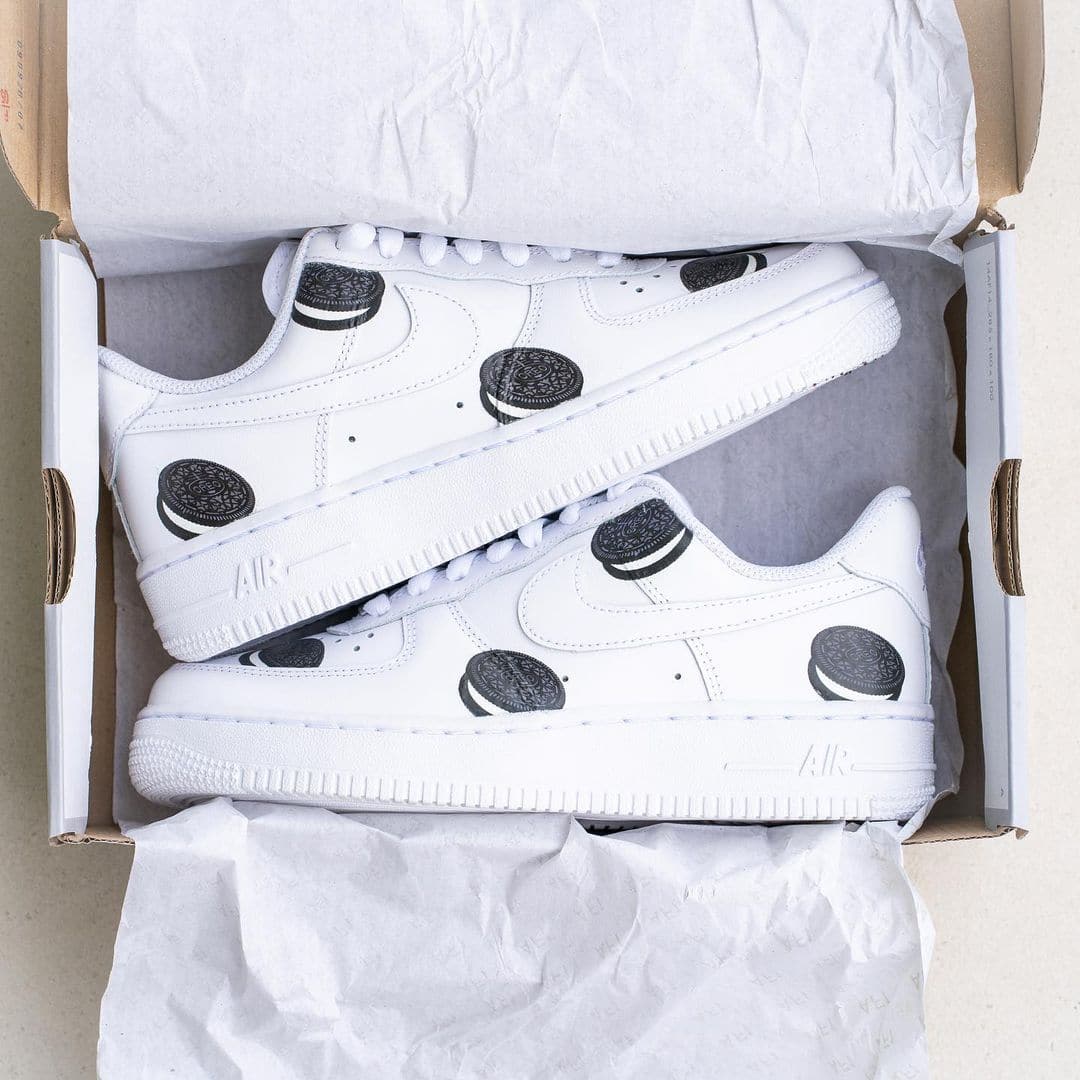 Custom Oreo Air Force 1