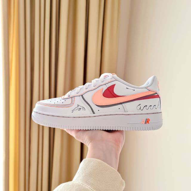 Red Shadow Nike Air Force 1