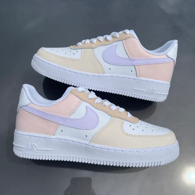 Custom Air Force 1 Pastel coloured