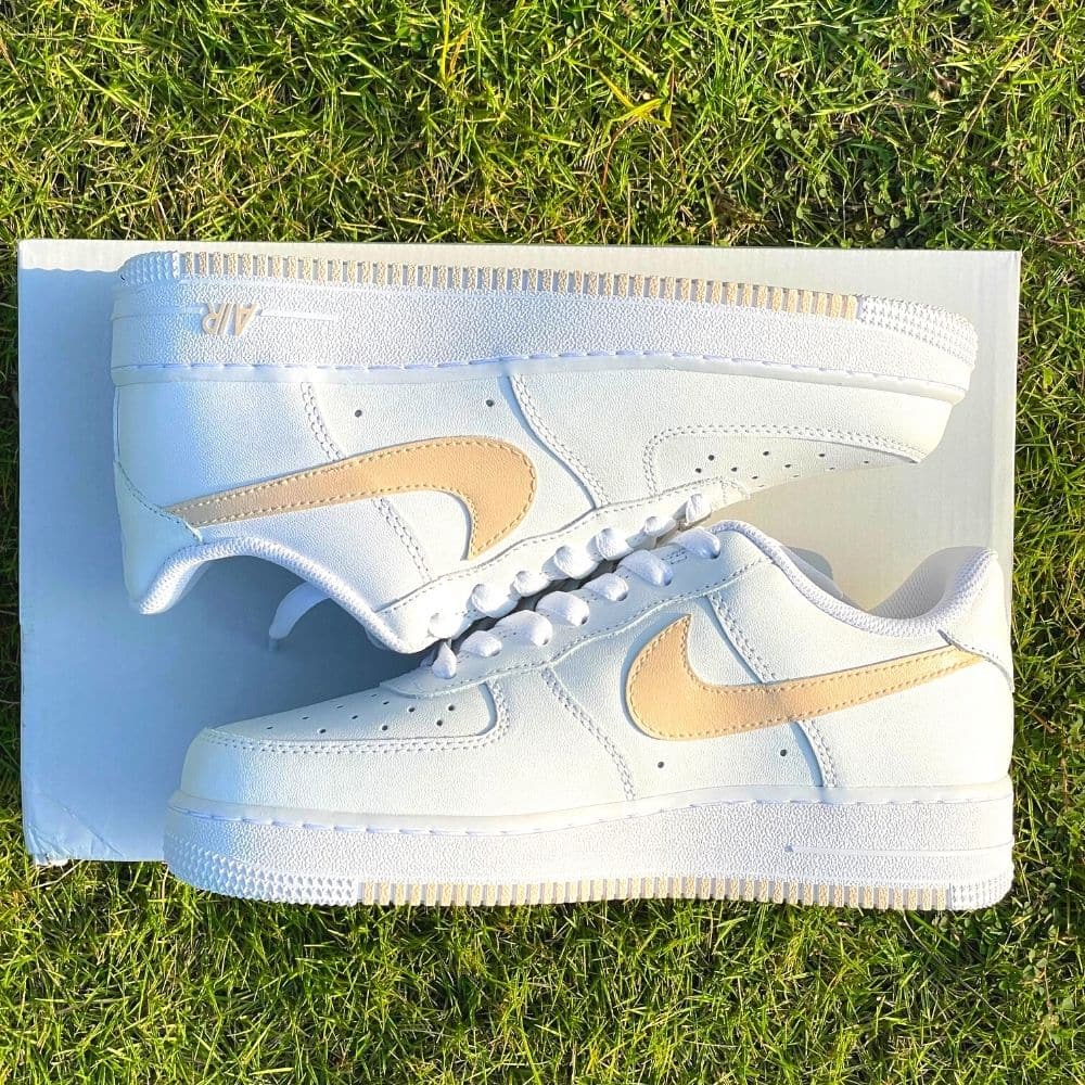 Custom Air Force 1 X Yellow Colour