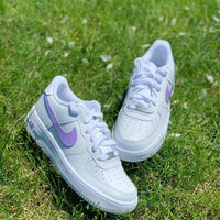 Nike Air Force 1 Custom Shoes Lilac Purple