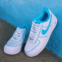 Lonely Mood Collection AF1 Sky Blue Outline Air Force 1