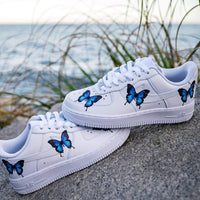 Blue Drip Butterfly AF1