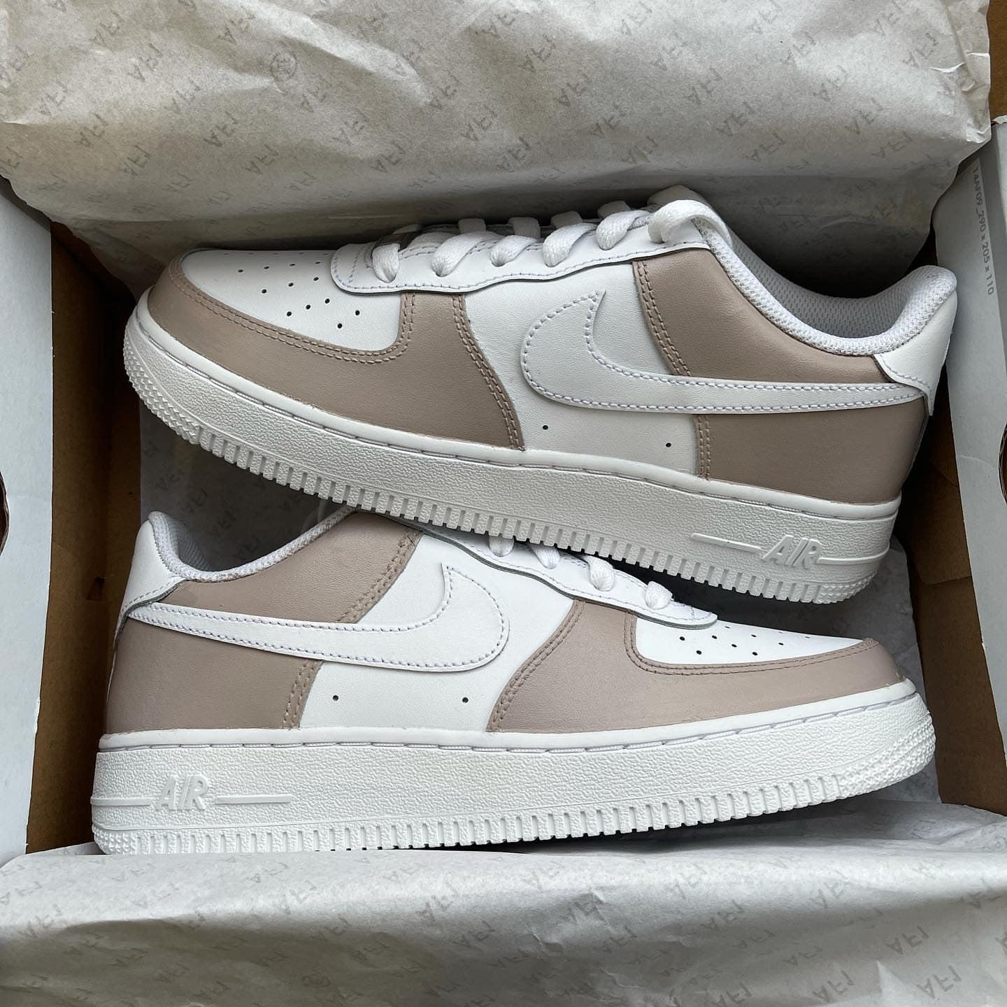 Custom Air Force 1 Brown