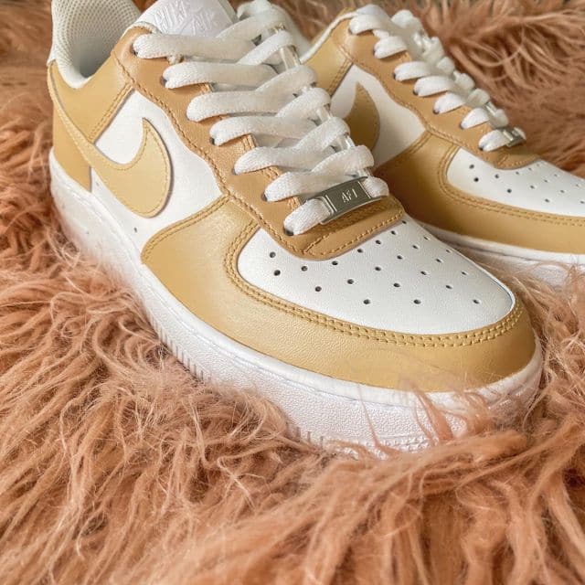 Caramel Macchiato Custom Air Force 1s