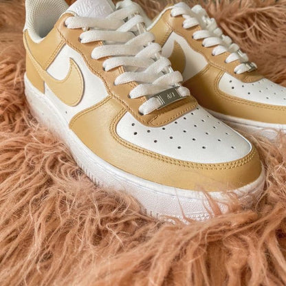 Caramel Macchiato Custom Air Force 1s