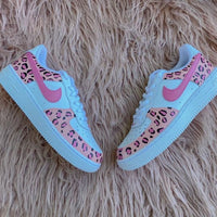 Pink Cheetah AF1’s