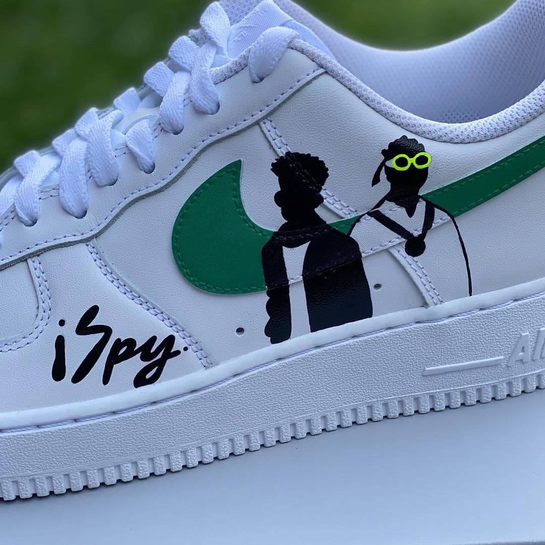 Custom Lil Boat Air Force 1’s
