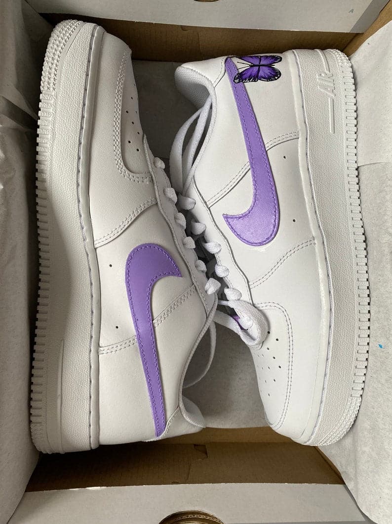Custom Air Force 1 butterfly