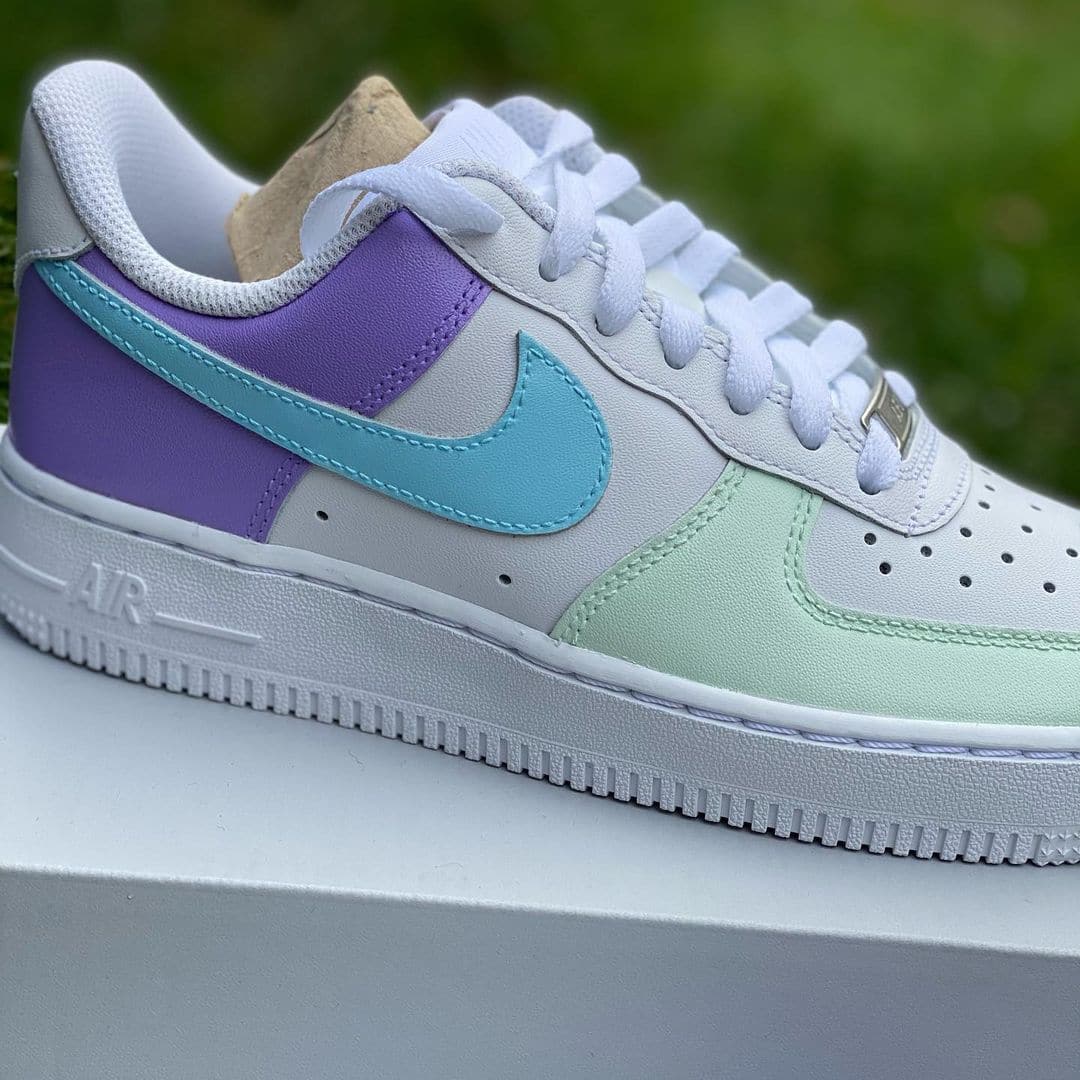 Basic Color Custom Air Force 1’s