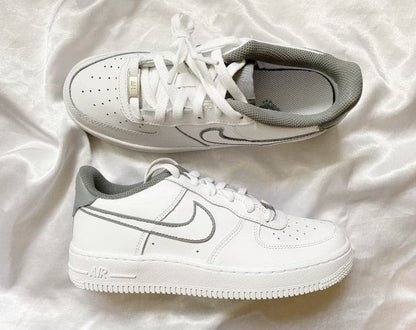 Custom Air Force 1 grey Details