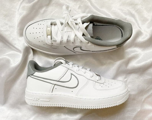 Custom Air Force 1 grey Details