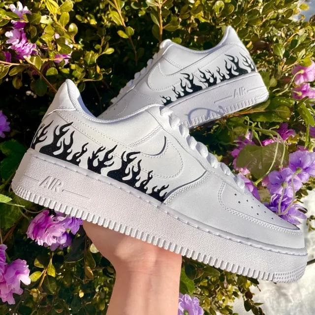 flame air force 1
