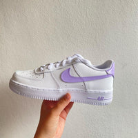 Custom Air Force 1 Purple monochrome