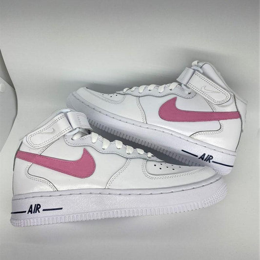 Custom Pink Nike Air Force Ones