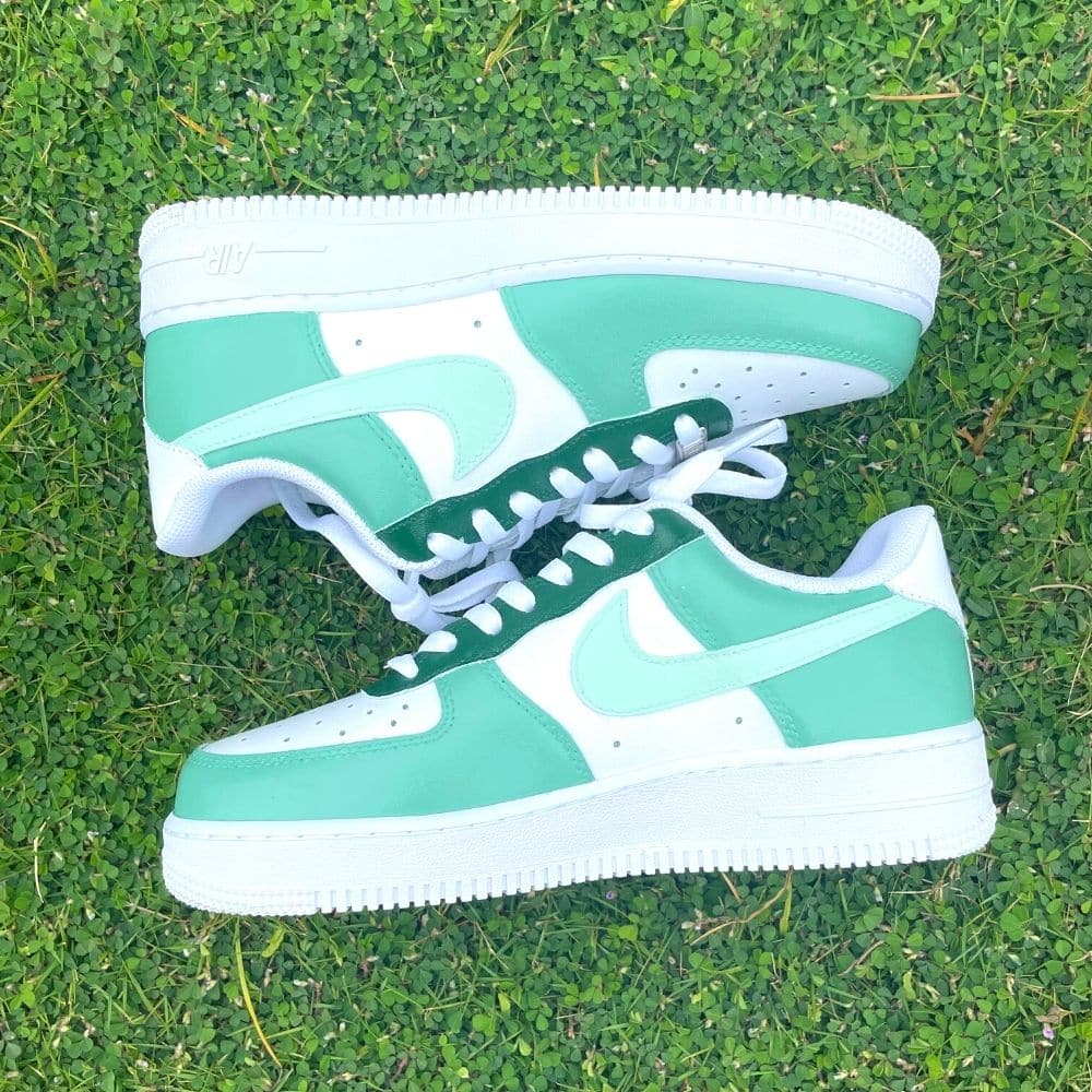 Custom Air Force 1 X olive green