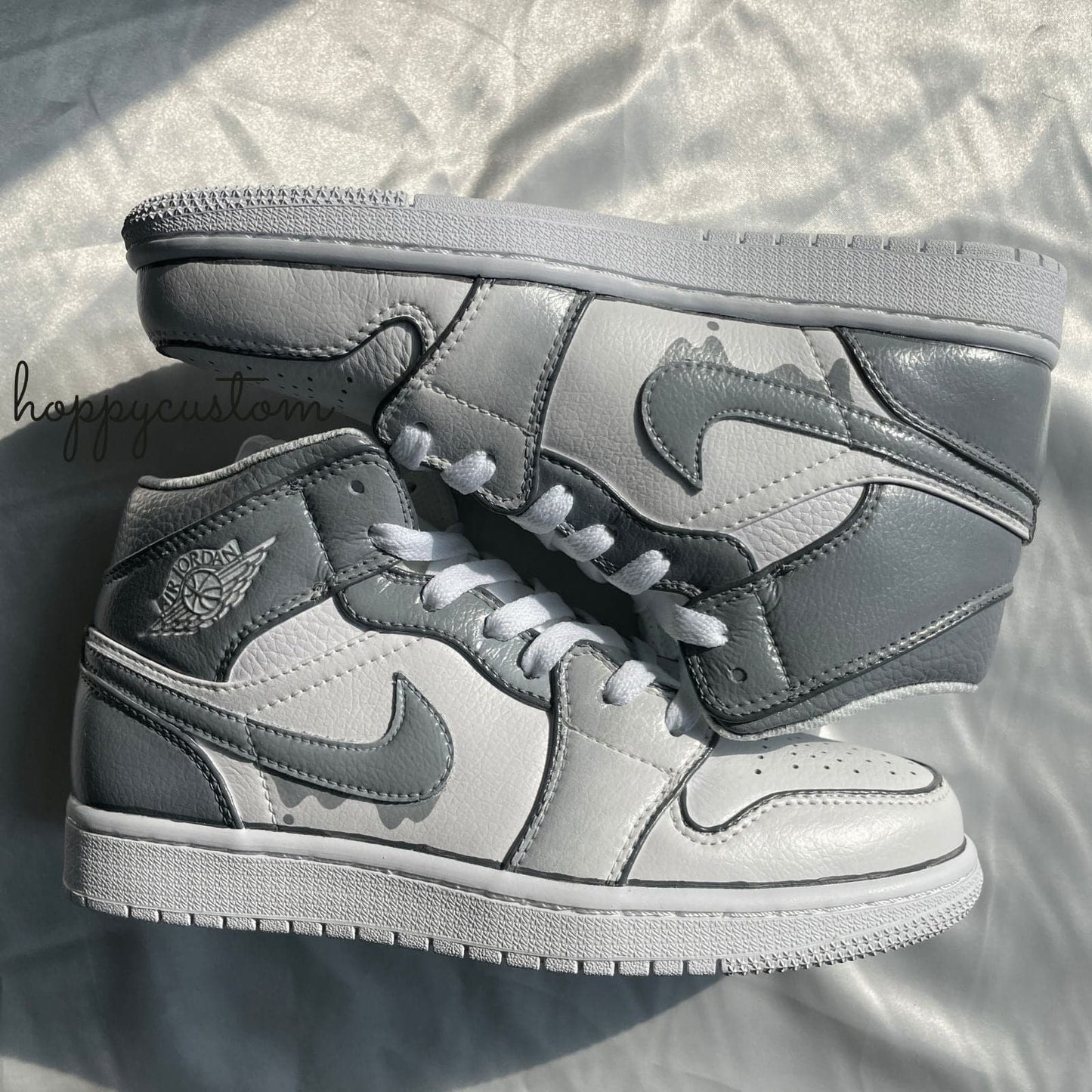 CUSTOM AIR JORDAN 1 MID CUSTOM NIKE